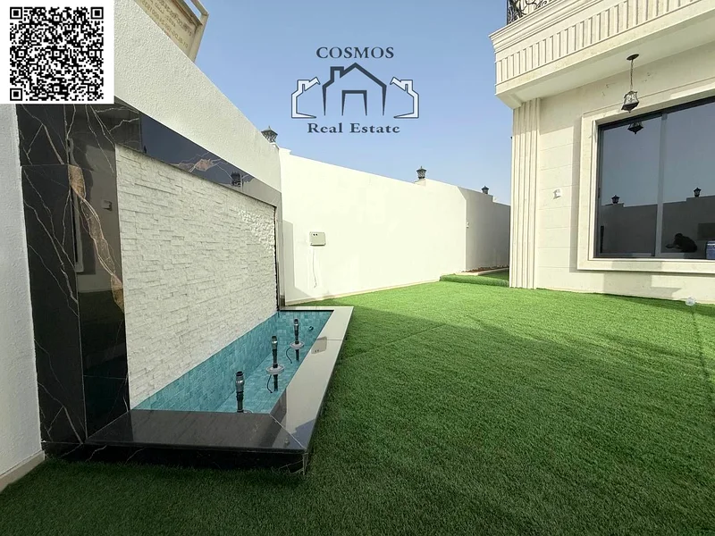 "CLASSIC VILLA FOR SALE:FREE REGISTRATION: ZERO DP FINANCING: with SWIMMING POOL & 5 BEDROOM: in AL HELIO 2, AJMAN"63908570608129113