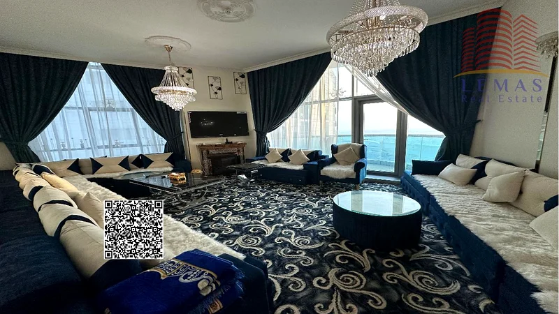 شقة مكونة من غرفتين نوم للبيع مع الأثاث، بإطلالة على البحر، في كورنيش ريزيدنسس63871086787330113