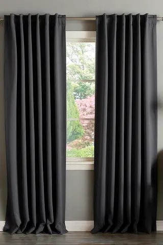 Customize  Elegant Dark Gray Curtains for a Modern Touch