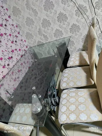 Stylish Glass Top Dining Table for Modern Homes