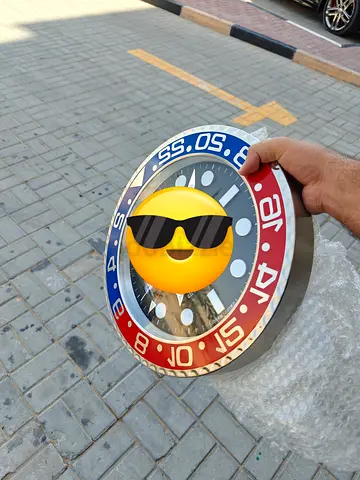Wall clock Rolex Pepsi