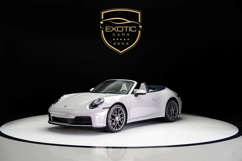 911 CARRERA CABRIOLET | SPORT EXHAUST | BOSE AUDIO | BLUE ROOF | NARDO GREY |WARRANTY JAN 2027 | GCC63612076452866110