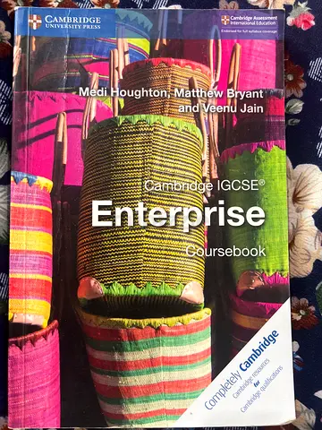 Cambridge IGCSE Enterprise Coursebook