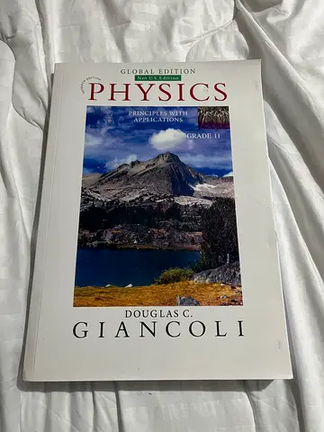Essential Physics – Global Edition by Douglas C. Giancoli (Grade II) for A Levels