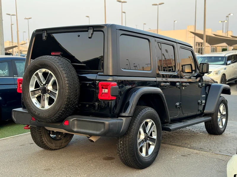 جيب ورانغلر ساهارا مجهز بالكامل بحالة ممتازة بدون أي حادث63613736638721112