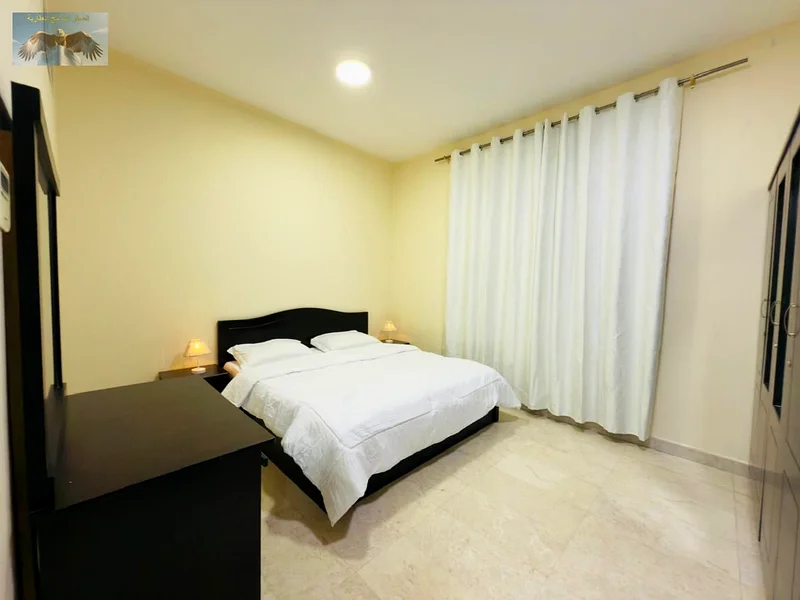 Furnished apartment, including bills and internet, consisting of a room and a hall with a large balcony and a wonderful view, for monthly rent in Al R63719426179073110