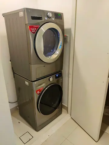 Lg 9kg washerDryer separate Set