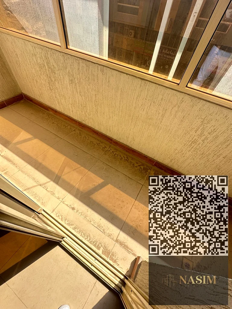 شقة واسعة بغرفة نوم واحدة مع شرفة وحمامين في المويهات 3، عجمان 🔥63711340284929111