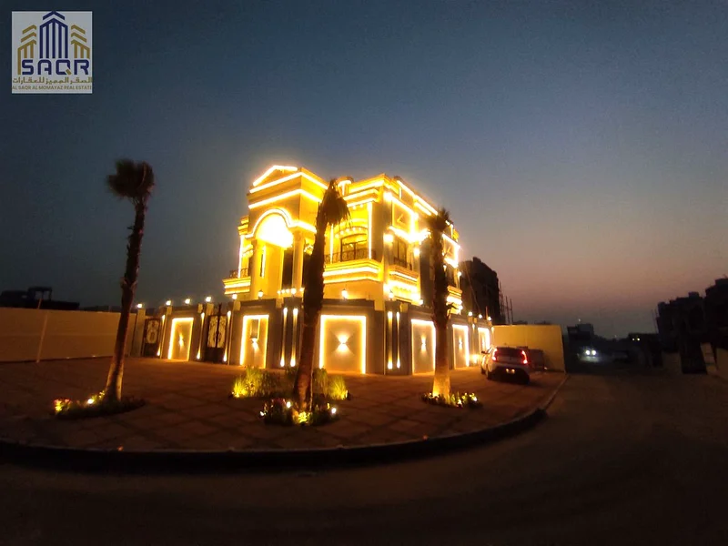 Luxury corner villa with classic design | For sale in Al Helio 2, Ajman63911618991106111