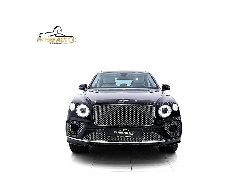 BENTLEY BENTAYGA AZURE GCC + SPECIAL DUO INTERIOR + REAR ENTERTAINMENT + WARRANTY TILL JULY 202663612059803651111