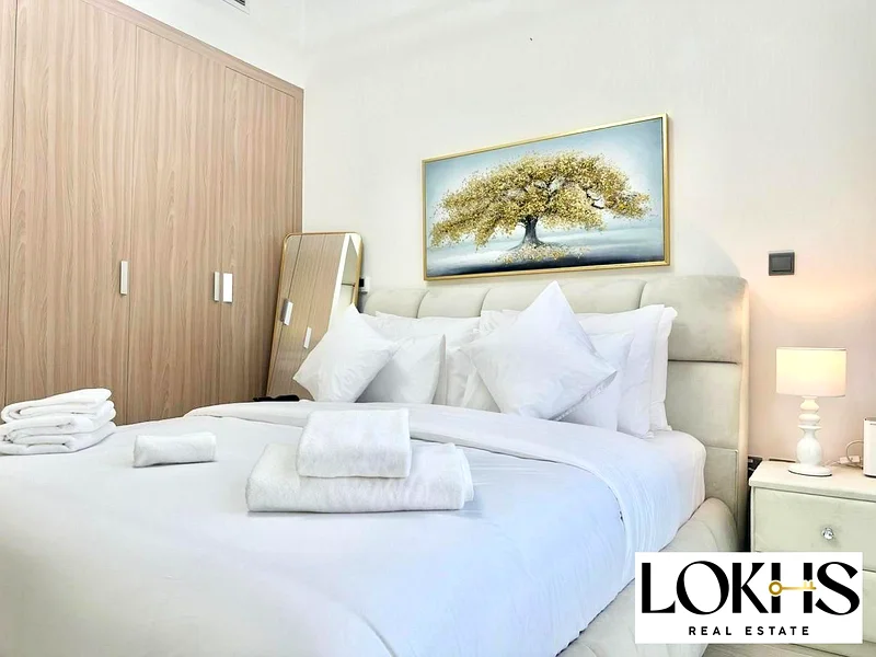استوديو مؤثث مع إعفاء من رسوم المبردات | 12 شيكًا | 5200 درهم إماراتي شهريًا63803933566210112