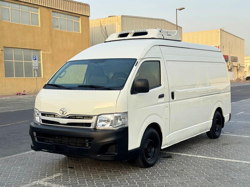 Toyota Haice high roof chiller Model 2013 km 225000 GCC space good condition63612448552321112