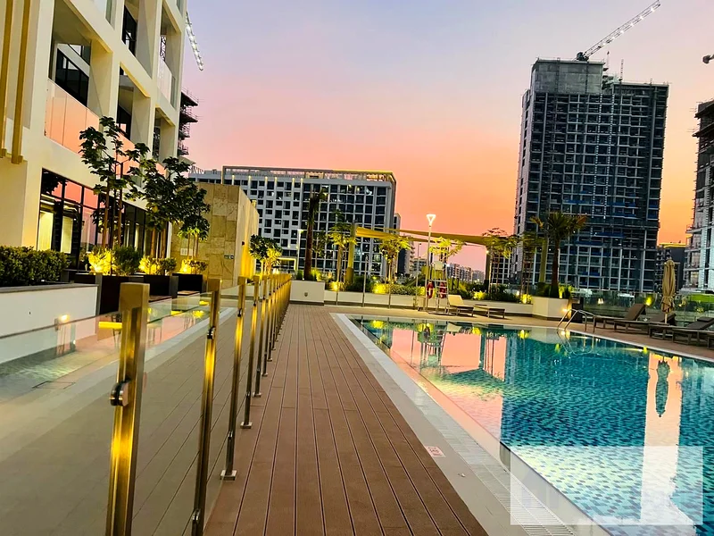 جديد بالكامل || إطلالة جزئية على البحيرة || بدون رسوم المبرد || قفل ذكي || مفروش بالكامل63801675609091112