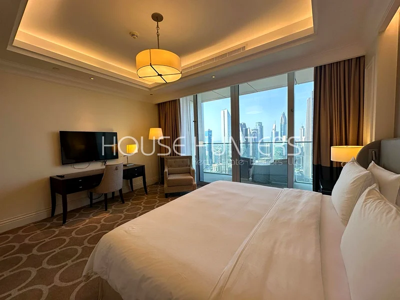 حصري | غرفتا نوم | طابق عالٍ | إطلالة على DIFC والمياه63771424268291111