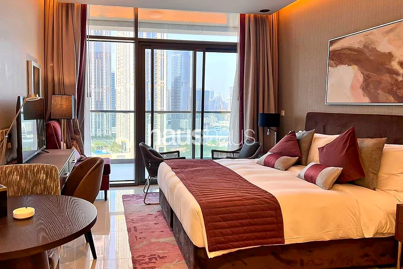 Fully Furnished Studio | High Floor | Modern Finis63794665960195110