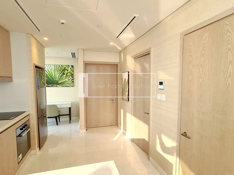 Furnished 1BHK | Corner Unit | High Floor64007205944451113