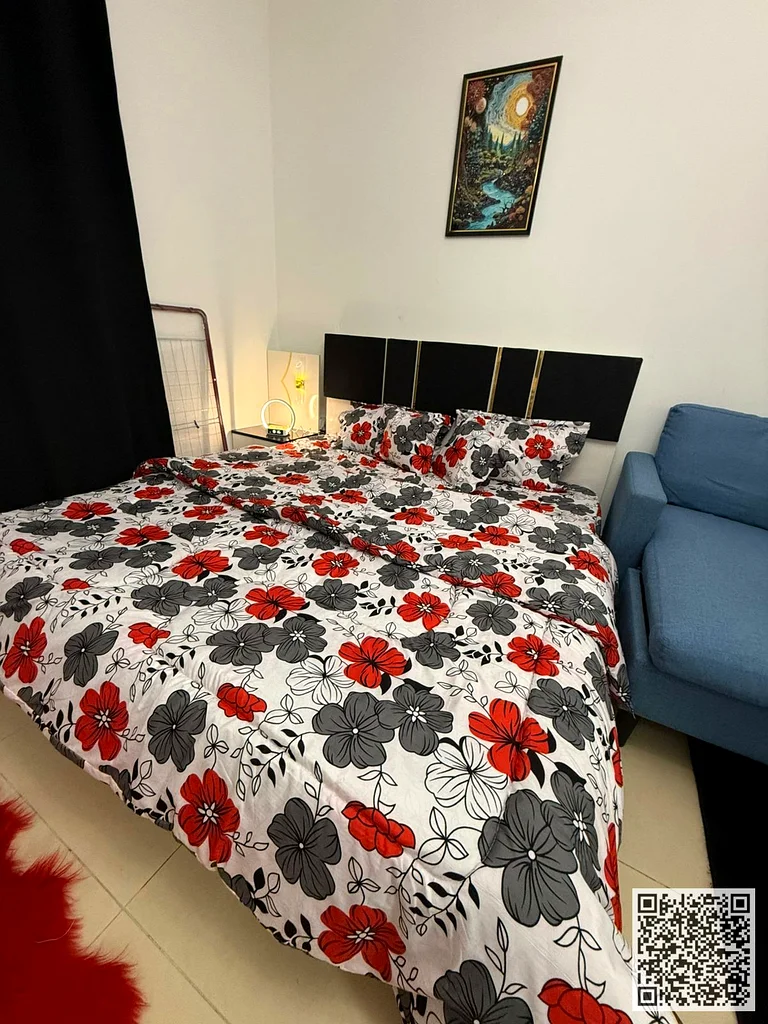 The most luxurious and beautiful furnished studio for monthly rent in Ajman, spacious area, VIP furniture, super deluxe finishes63837479707521113