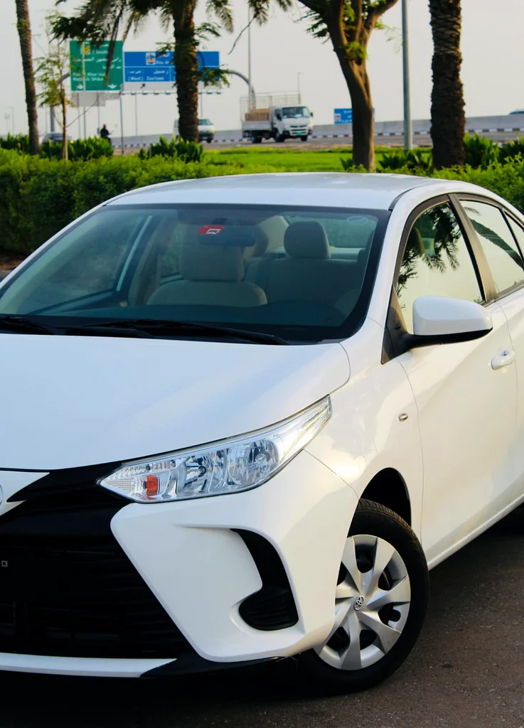 INSTALLMENT GCC TOYOTA YARIS 2022 MODEL (USED CAR) AVAILABLE ON BANK FINANCE.63613132236161111