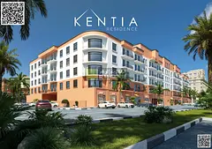 LUXURY AND BRAND NEW 1BHK APARTMENT FOR SALE IN KENTIA RESIDENCE IN AJMAN