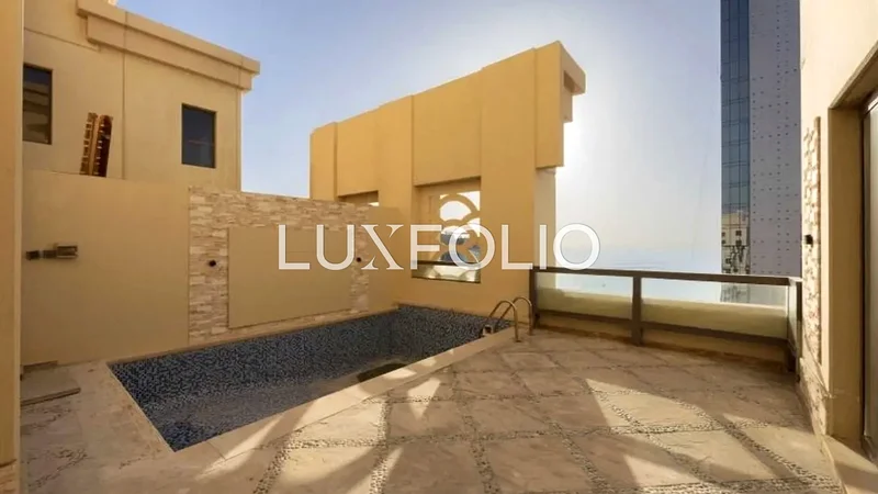 بنتهاوس | إطلالة على البحر والنخيل | شاغر63936703079171114