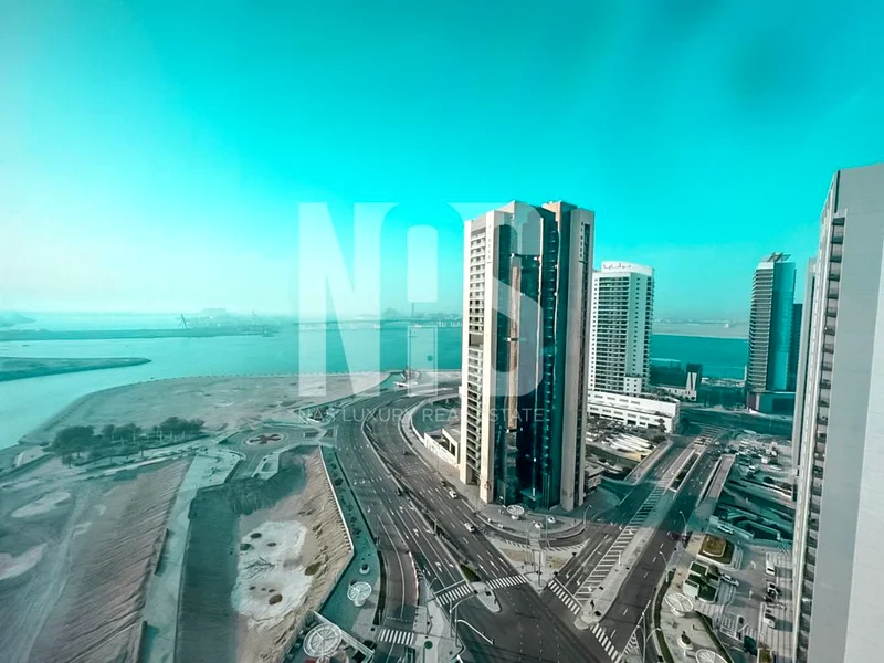 شقة مكونة من غرفتي نوم مع شرفة وإطلالة على البحر63843704878466111