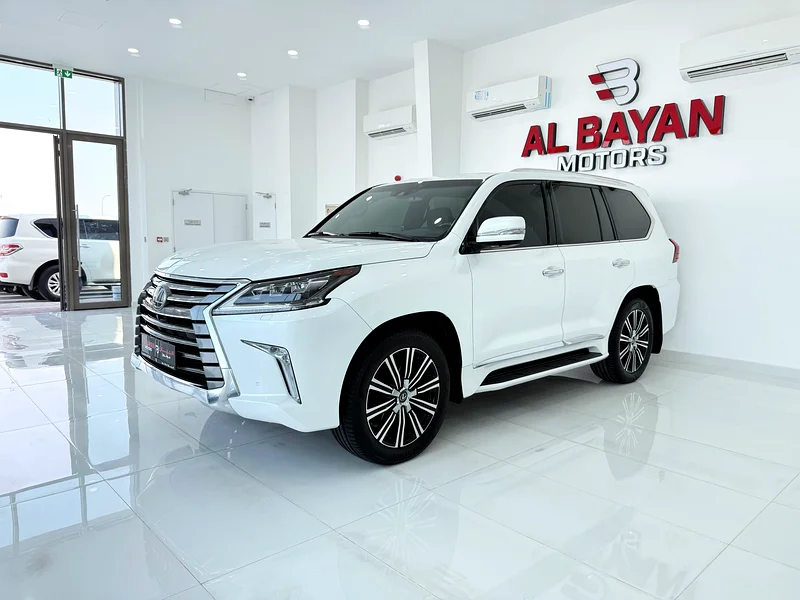 لكزس LX570 ابيض / احمر خليجي 201863612073548930111