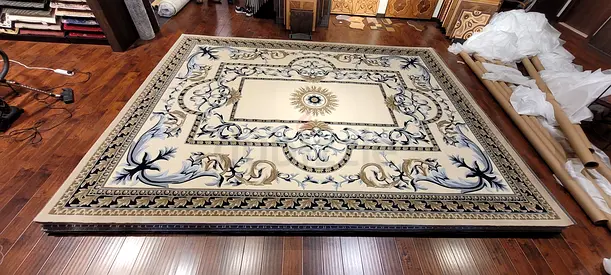 Exquisite Middle Eastern Hantafted Area Rug 3x4 meter wool rug