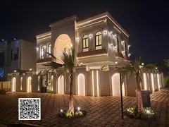 Villa for sale at Ajman. Al Helio2  ,5 master room, majlis, 2 hall and maid room , 0 down payment fr