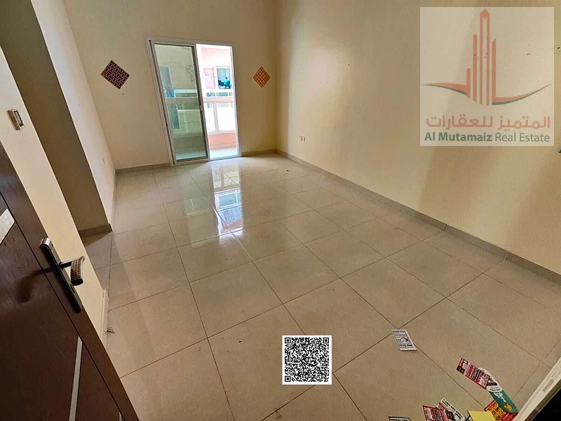 For rent in Rawdah, two rooms and a hall + 2 bathrooms + a balcony, very close to Sheikh Ammar Street, a very distinguished location, central air cond63719878560898110