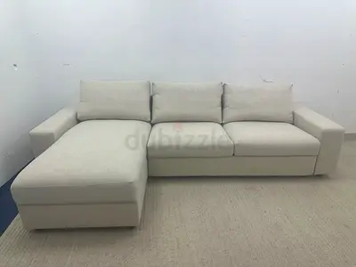 Brand new condition IKEA vimle beige color lshape sofa bed