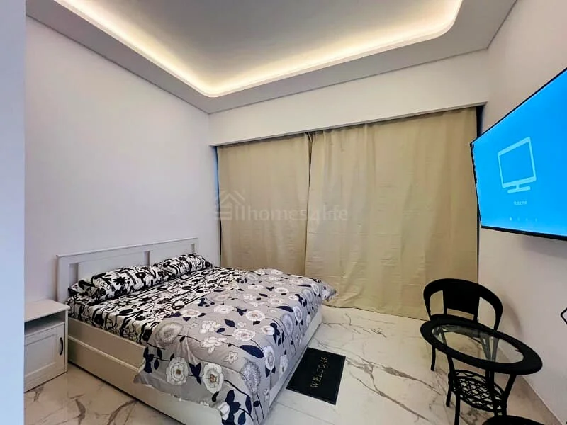 استوديو مؤثث بالكامل ومجاناً من المبرد للإيجار63802763091587110