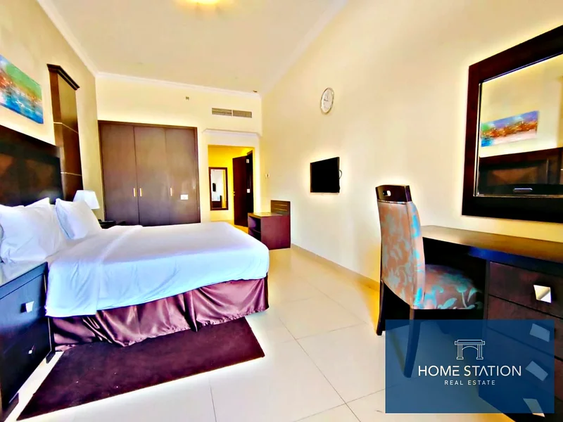 شقة فاخرة مفروشة بالكامل 2BHK | تبريد مجاني وإنترنت | بالقرب من مول الإمارات63744806771971113