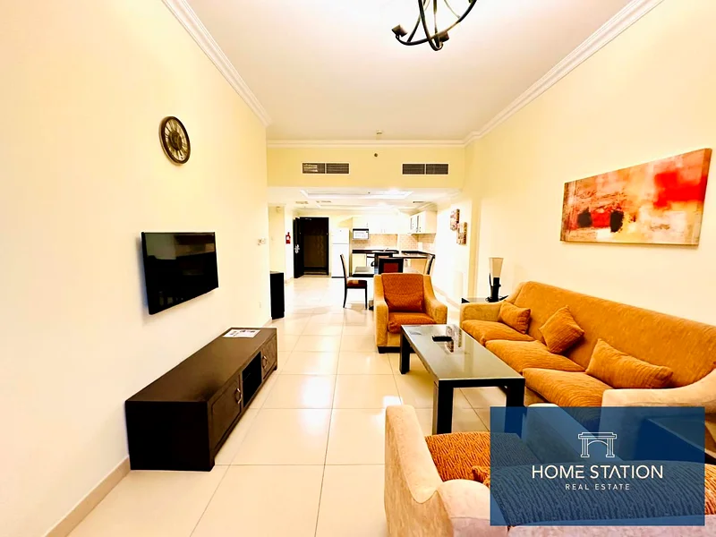 شقة فاخرة مفروشة بالكامل 2BHK | تبريد مجاني وإنترنت | بالقرب من مول الإمارات63744806771971111