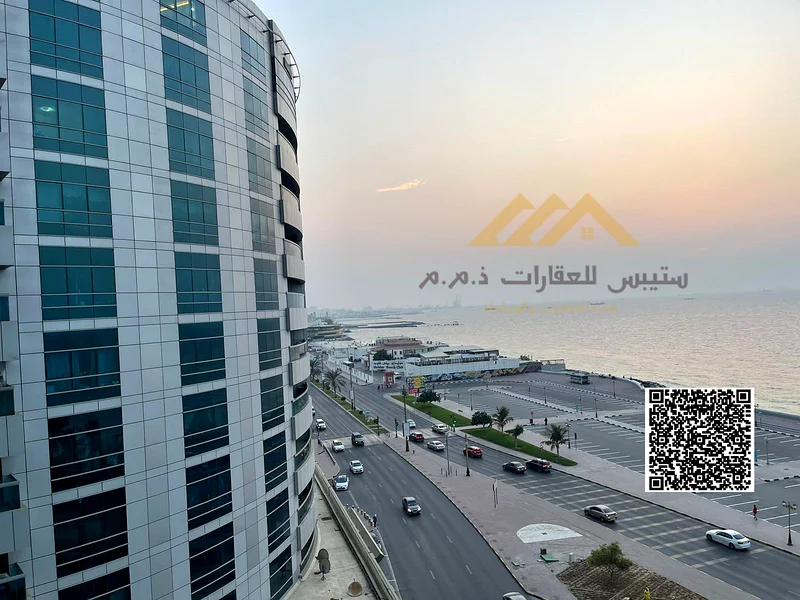 🏖️ فرصة استثمارية لا يمكن تفويتها في أبراج ريزيدنس كورنيش عجمان - غرفتي نوم وصالة، ملكية حرة، بإطلالة مباشرة على البحر!63871086822017111