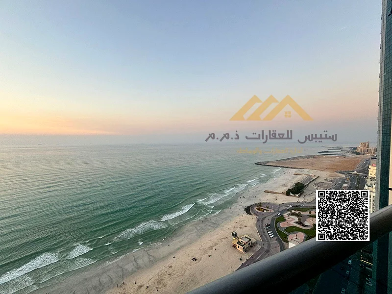 🏖️ فرصة استثمارية لا يمكن تفويتها في أبراج ريزيدنس كورنيش عجمان - غرفتي نوم وصالة، ملكية حرة، بإطلالة مباشرة على البحر!63871086822017112