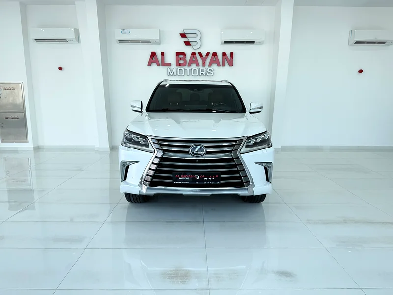 لكزس LX570 ابيض / احمر خليجي 201863612073548930114