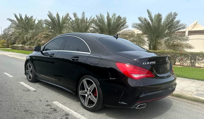 مرسيدس كلا 250، مستعملة من قبل سيدة، مفتاحان، طلاء أصلي، صيانة أصلية.63613462199555113