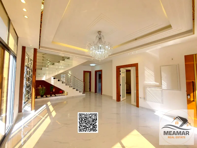 For sale directly from the owner, including ownership fees, one of the most luxurious villas in Ajman, super deluxe personal construction and finishin63909006092930111