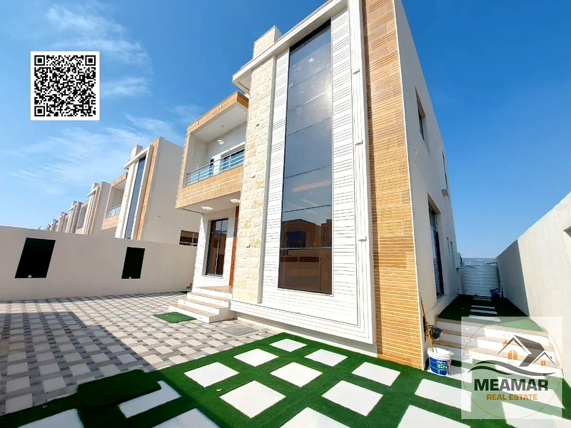 For sale directly from the owner, including ownership fees, one of the most luxurious villas in Ajman, super deluxe personal construction and finishin63909006092930113