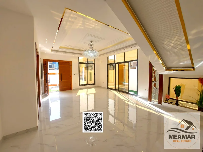 For sale directly from the owner, including ownership fees, one of the most luxurious villas in Ajman, super deluxe personal construction and finishin63909006092930112
