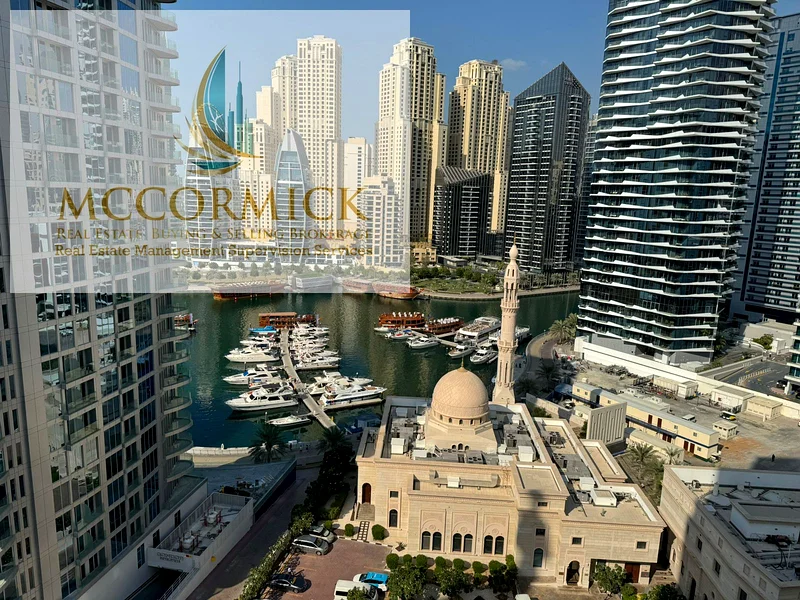 شقة بغرفة نوم واحدة على الواجهة المائية في برج مانشستر للإيجار مقابل 75 ألف درهم63774514424321114
