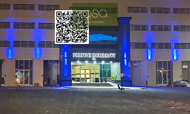 شقة مفروشة من غرفة نوم واحدة متاحة للإيجار في فورتشن ريزيدنسي سي 1 إماريتس سيتي، عجمان!63709863835137110