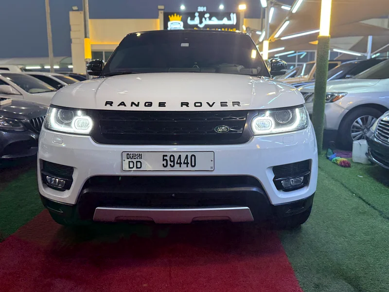 رنج روفر سبورت سوبر موديل 2016 ابيض داخل احمر636120913381151119
