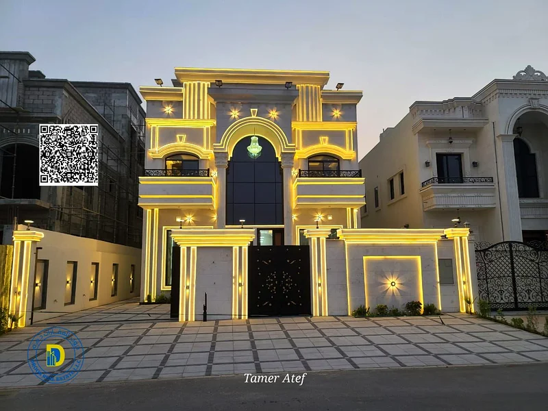 Enjoy the luxury of a miniature palace, 7 rooms with a roof, including registration fees, super deluxe finishing, bank financing, freehold63908146358786110