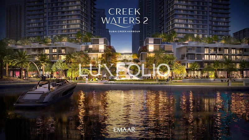 Canal, Burj Khalifa and Creek Tower View | High Floor | Huge Lay out64027360962818112