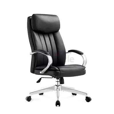 Executive leather revolving chair