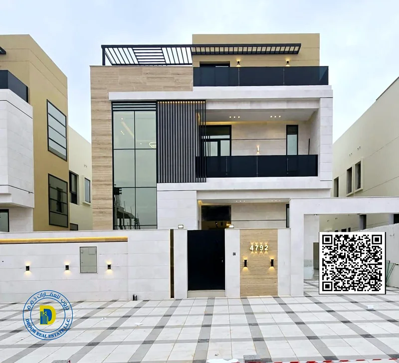 فيلا فاخرة بتصميم حديث للبيع في الهيليو، 5 غرف، سطح وحمام سباحة.63908033045378110