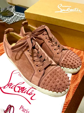 Stylish Christian Louboutin Spike Sneakers