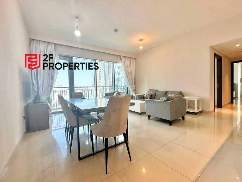 2 Bedroom Apartment with Burj Khalifa & Sea Views | Mid-Floor | | Dubai Creek Harbour | Harbour Views 164026492783233111