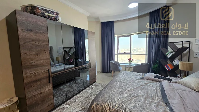 Apartment for sale in Conquer Towers, Sheikh Maktoum Bin Rashid Street A golden opportunity with a stunning view, Ajman! Central Ajman.63866727645955113